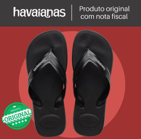 Chinelo Havaianas Masculino Top Max Comfort Anatômica Macia