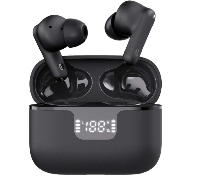 Fone de Ouvido TWS Geonav Harmonywave PT AER15BK com ANC e ENC – Som Estéreo e Cancelamento de Ruído