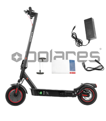 POLARES Z20PRO Patinete Elétrico Premium 500w Pneu Aderente Velocidade Máxima 32km/h Motorizado Até 30km De Autonomia Polares Cor Preto