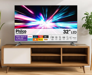 Smart Tv 32 Philco Roku Tv Dolby Áudio Hdr10 P32crb