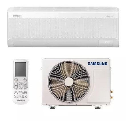 Ar Condicionado Samsung Split Hi Wall Inverter Windfree Ai 12.000 Btu Frio AR12DYFAAWKNAZ 220V