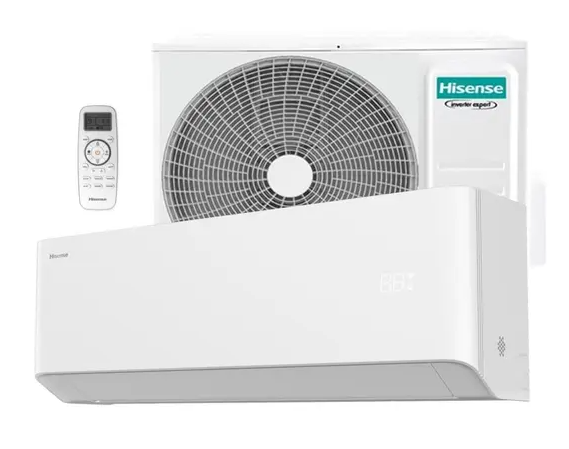 Ar Condicionado Split Inverter 9000 BTUs Frio Hisense HiWall WiFi HiNano Alta Eficiência Modelo Hi-Efficiency