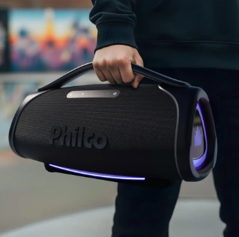 Caixa de som Boombox Philco Extreme Bluetooth V.5.4 300W PBX01