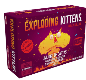 Exploding Kittens Para A Galera Jogo De Cartas Galapagos