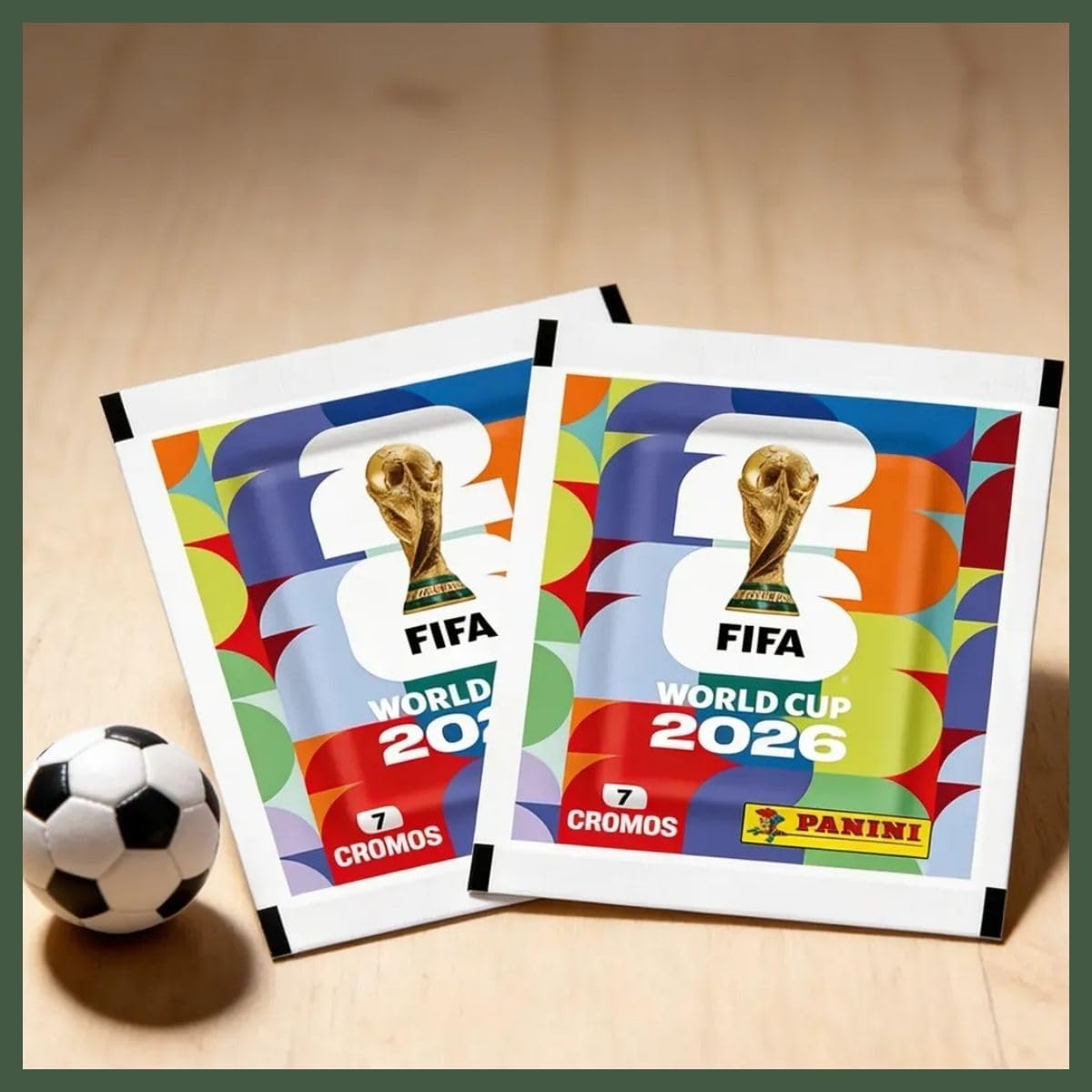 Kit Com 140 Figurinhas com 20 Envelopes Copa Do Mundo 2026 Panini Oficial LuvinCo