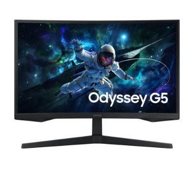 Monitor Gamer Samsung Odyssey G5, 27 , Qhd, 165hz Cor Preto
