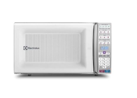 Micro-ondas Electrolux de bancada Branco com Função Tira Odor e Manter Aquecido 34L MEO4