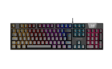 Teclado Gamer Mecânico Royal Score Preto Warrior - Tc313
