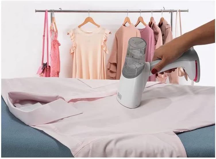 BLACK+DECKER Vaporizador, Ferro de Passar Roupa, Compacto e Portátil, Função Passar a Seco, 3 em 1, modelo BDV3000, Bivolt
