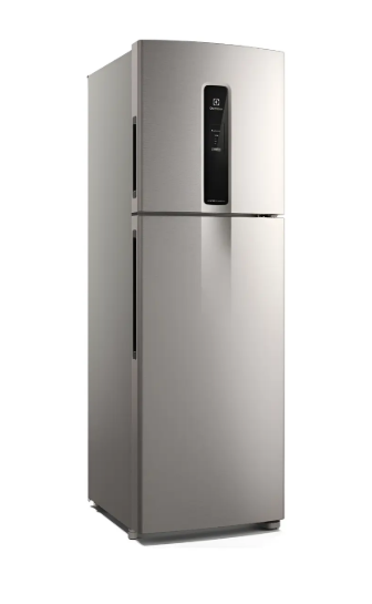 Geladeira Electrolux Frost Free Inverter 410l Inox (if46s) Cor Inox look