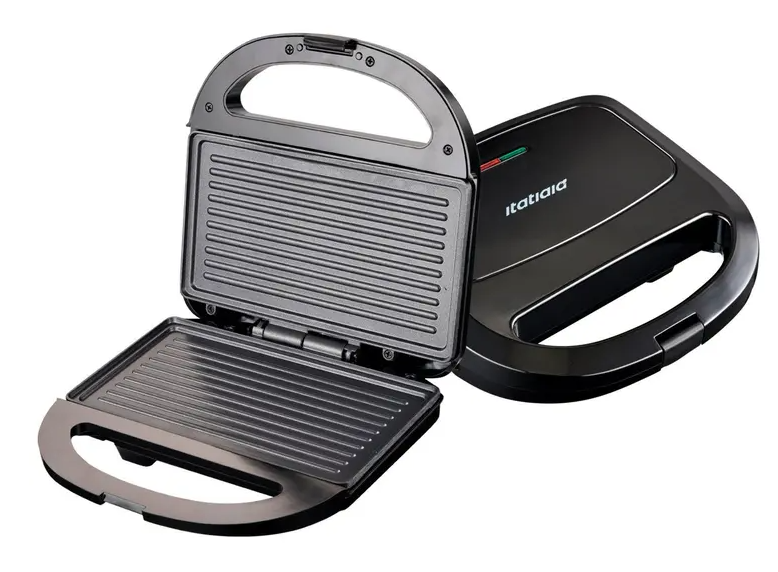 Sanduicheira Grill Itatiaia Essencial 750W Preto SDESS2003