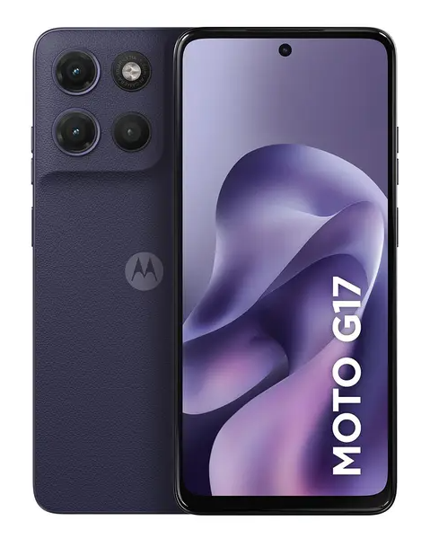 Smartphone Motorola Moto G17 4G 256GB 12GB (4GB RAM + 8GB RAM Boost) Câmera 50MP Sony Lytia 600 Tela FHD+ 60Hz Bateria 5200 mAh
