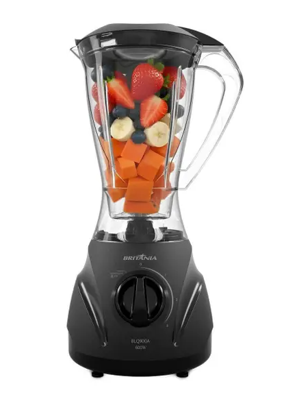 Liquidificador Britânia BLQ900A Plástico 600W 2,1L Preto