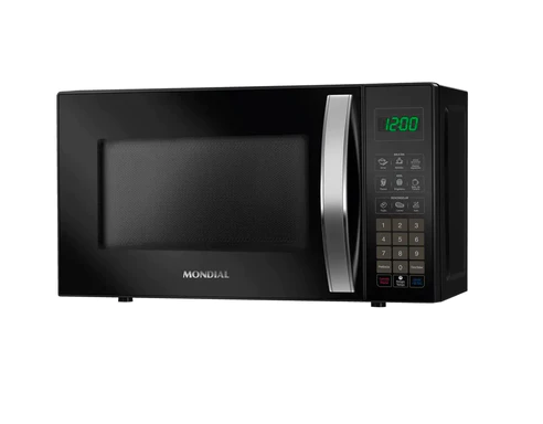 Micro-ondas Mondial Mo 01 21 B Potencia 1200w 60hz 21 Litros